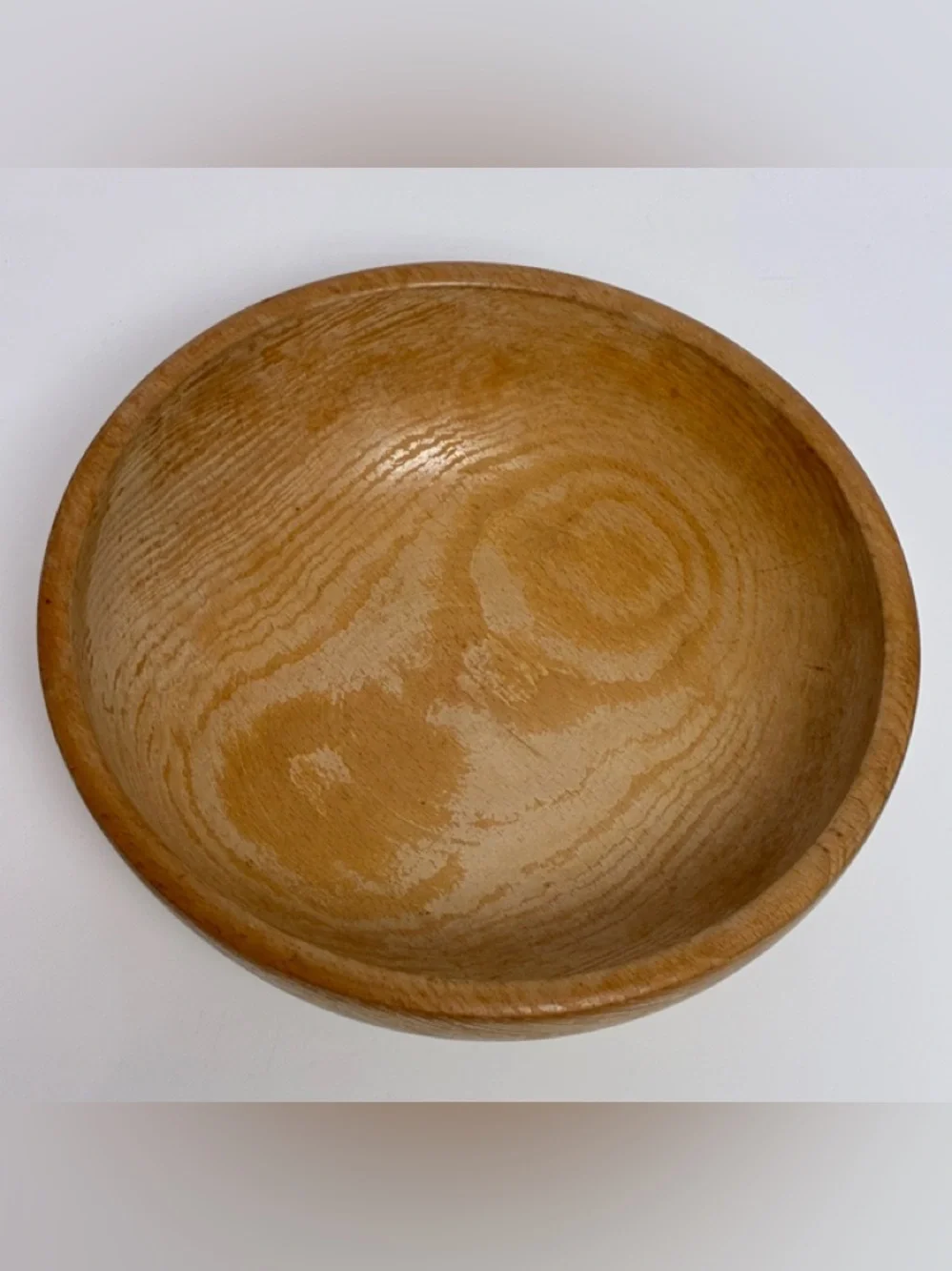 Vintage Wooden Serving Bowl